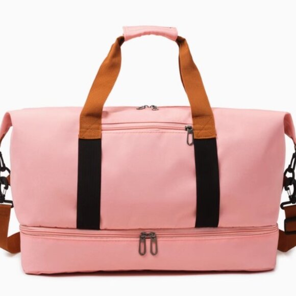 NEW! Duffle Bag Travel Handbag Gym Bag Weekender Carry On Overnight Bags - Picture 2 of 12